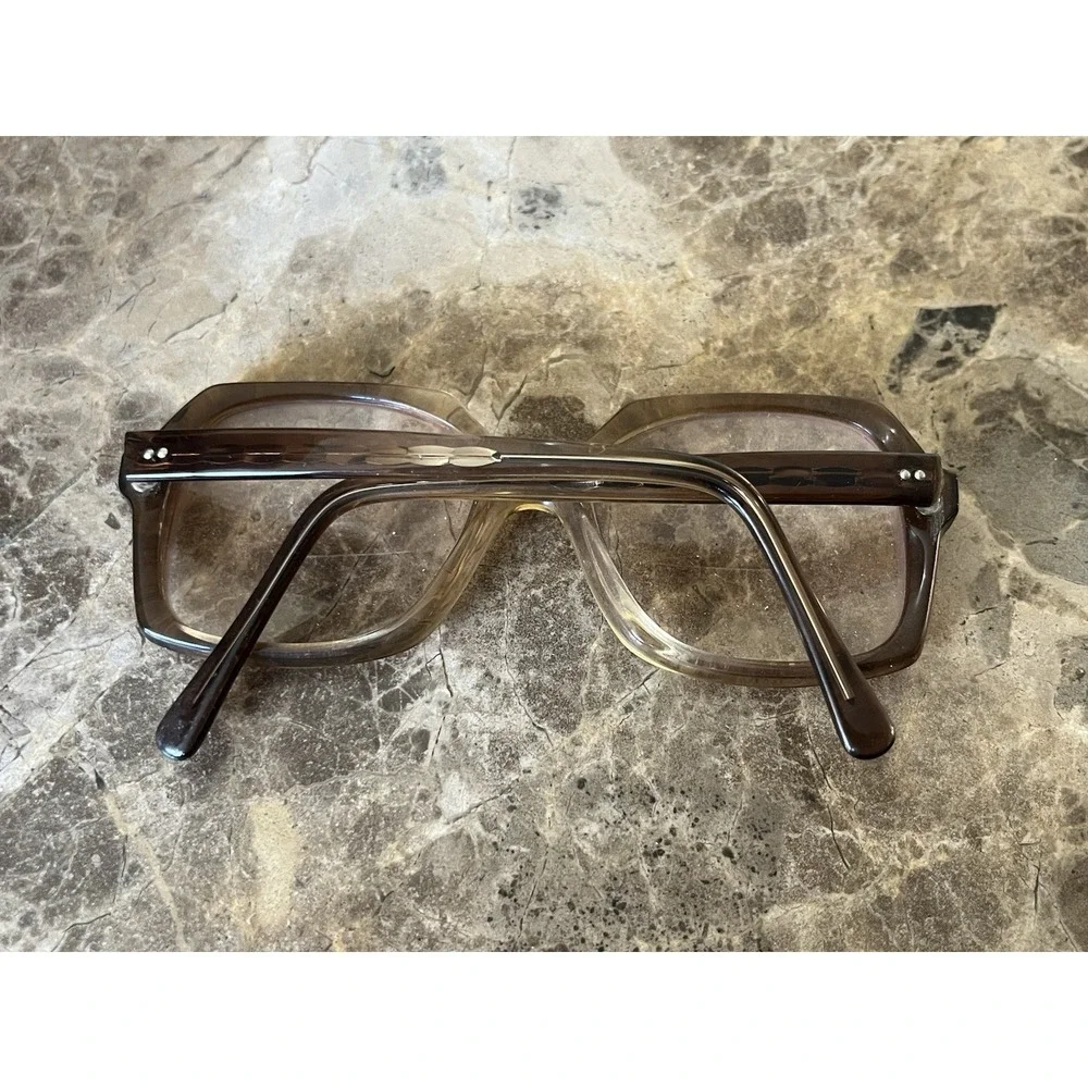 VTG American Optical Eyeglass Frames – Tortoise Shell 50-17-135 AO Retro Square